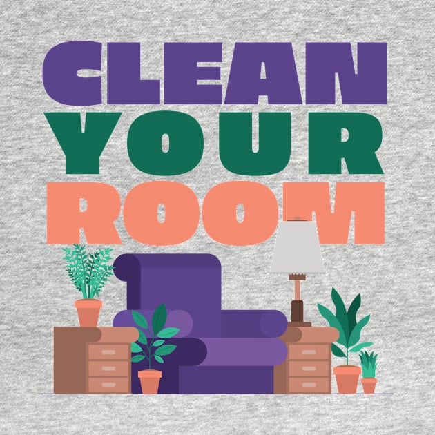 Clean Up Your Room - Jordan B. Peterson Fan Design by Ina